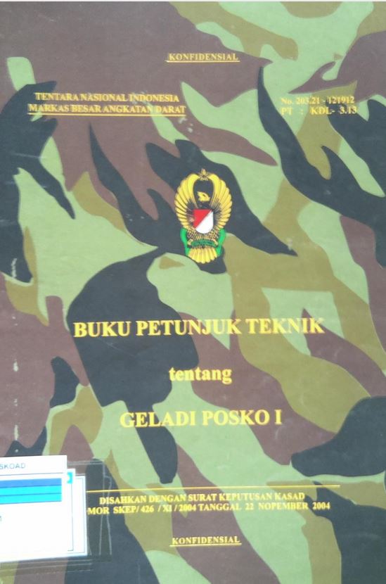 BUKU PETUNJUK TEKNIK GELADI POSKO I